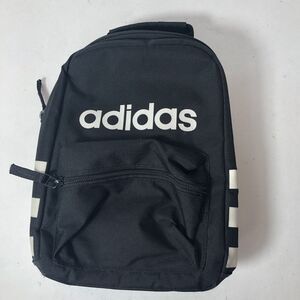 Adidas Insulated Lunch Bag‎ Santiago Black White B172 Soft Tote 11"x7"x4" F2